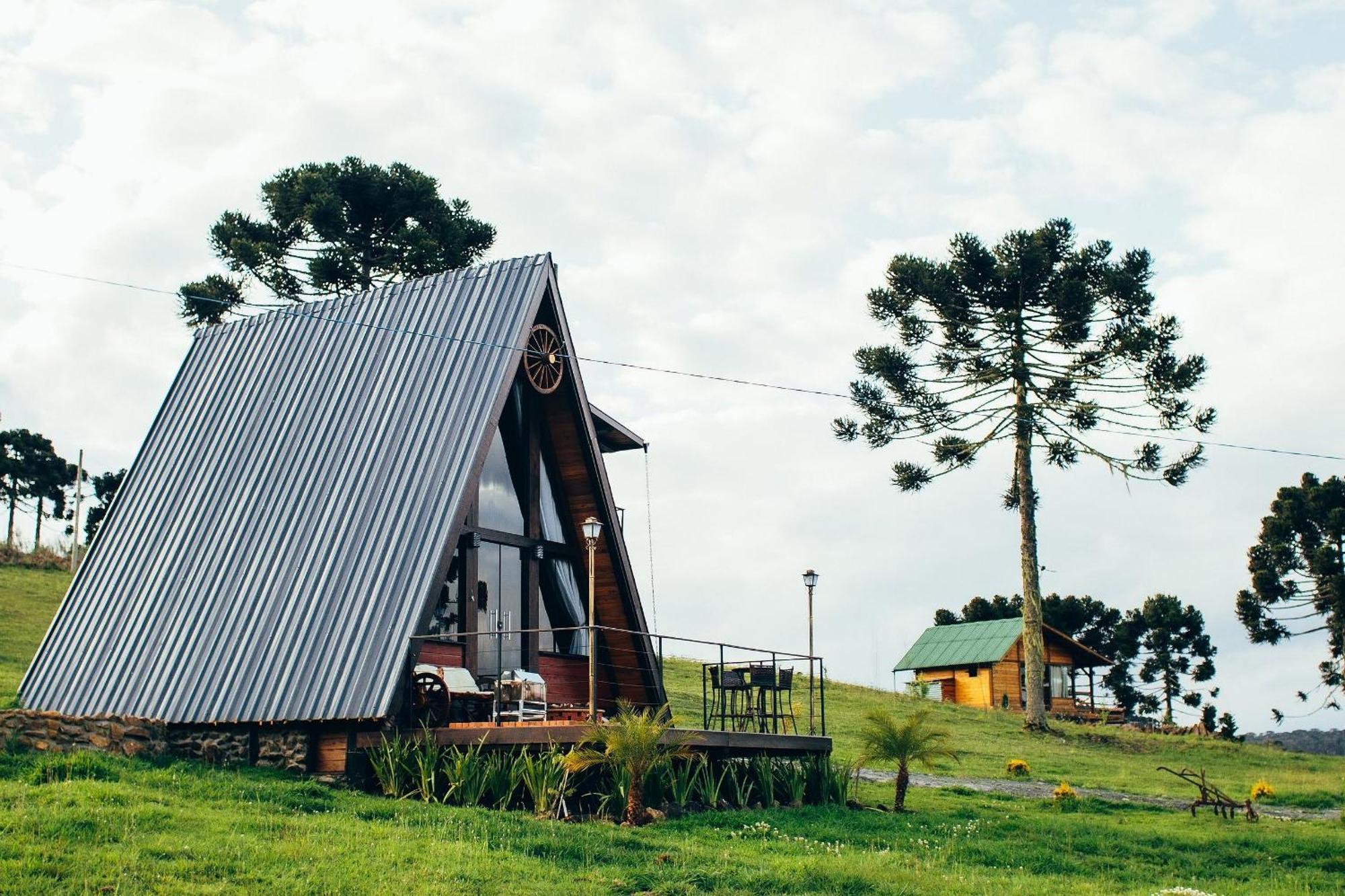Chalé Privativo Stratus para casal - Morro da Igreja, Urubici-SC - Sítio Mar de Nuvens Exterior foto
