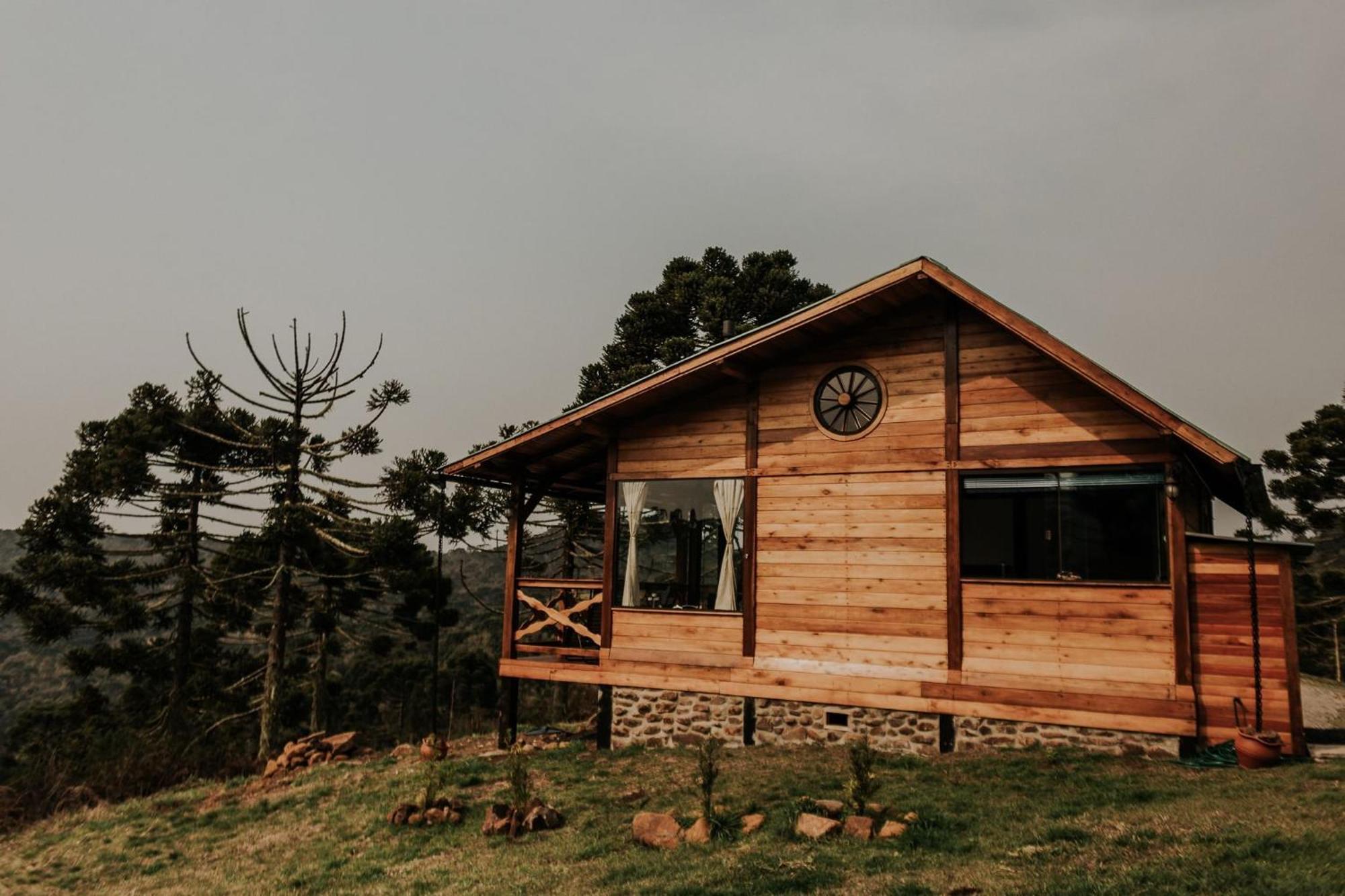 Chalé Privativo Stratus para casal - Morro da Igreja, Urubici-SC - Sítio Mar de Nuvens Exterior foto